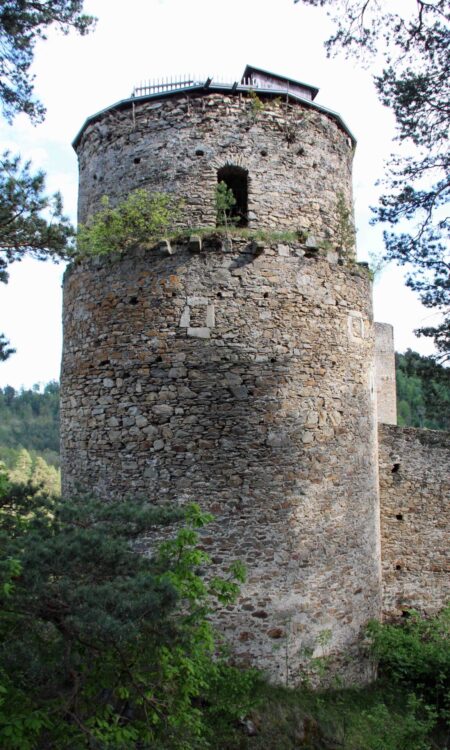 Kollmitz - Abbildung 17 - Geschützturm außen